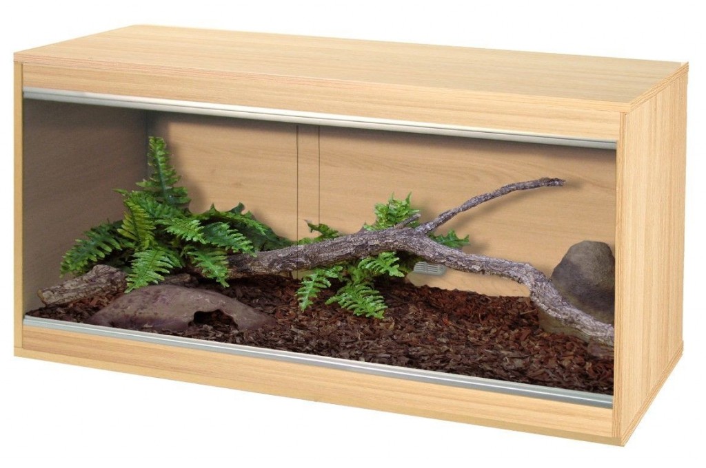 Vivexotic Repti-Home Large Vivarium - Oak